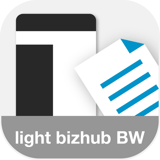 MobilePrint light bizhub BW app icon