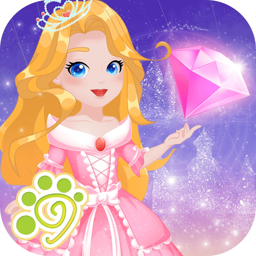 Princess dress up adventure app icon