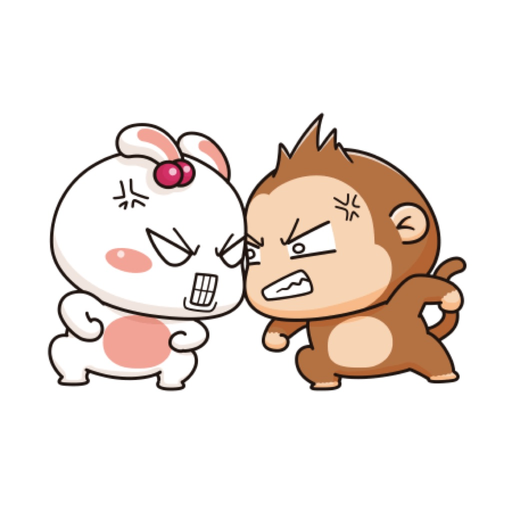 Monkey vs Bunny app icon