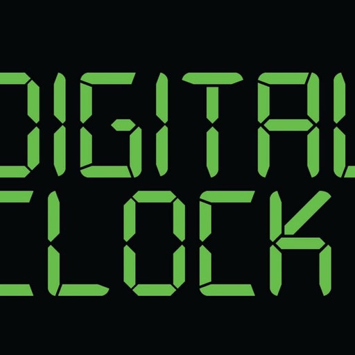 Digital Clock for TV app icon