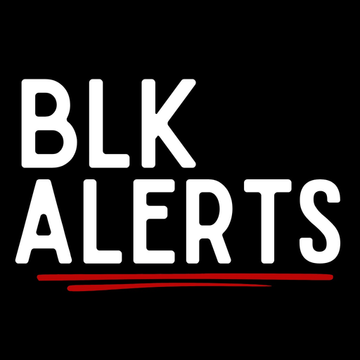 BLK ALERTS app icon