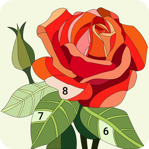Artwork By Numbers For Adult app icon