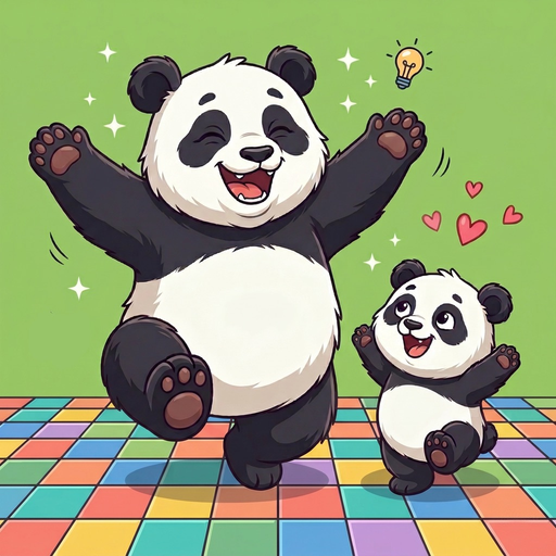 Panda Tiles Puzzle app icon