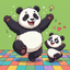 Panda Tiles Puzzle icon