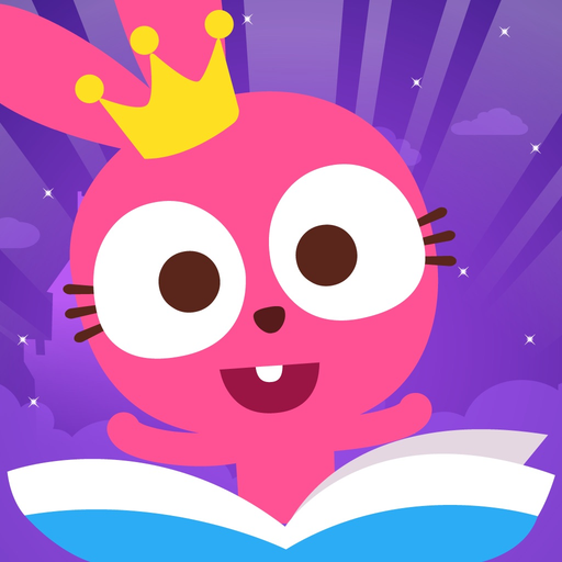 Purple Pink Fairy Tale Town app icon