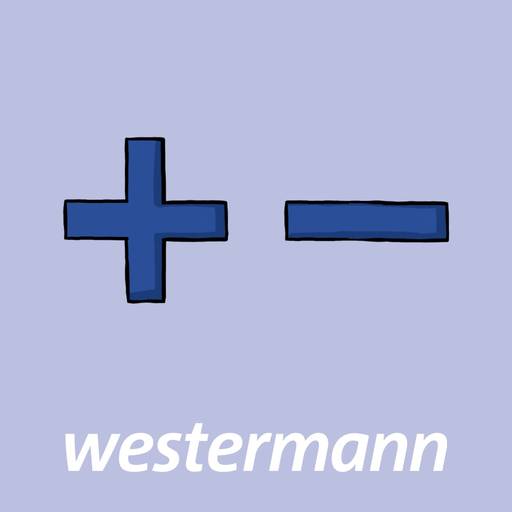 Plus und minus trainieren app icon