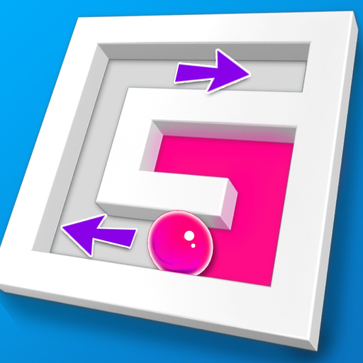Labyrinth Paint: Ball in Maze app icon