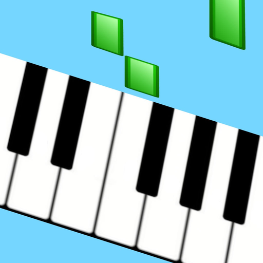 Kids playing piano app icon
