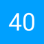 Football 40/25 Playclock icon