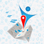 OneLocator: GPS family safety icon