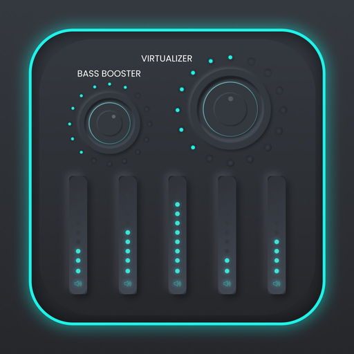Bass Booster - Audio Equalizer app icon