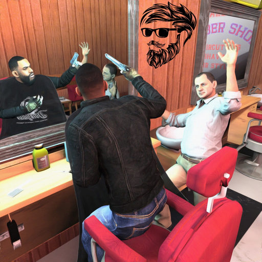 Barber Shop Robbery 3D app icon