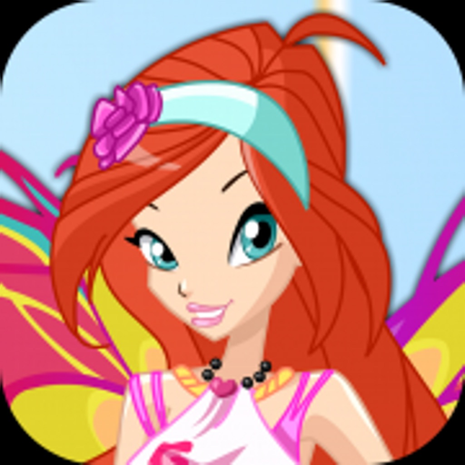 Princess fashion winx dress up app icon