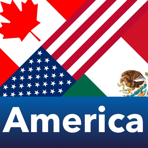 Flags And Maps Of America Quiz app icon