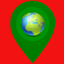 Location Picker GPS Coordinate icon