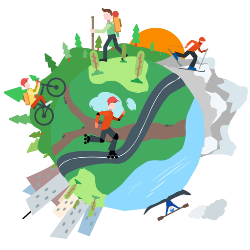 OpenTracks - Itineraries & GPS app icon