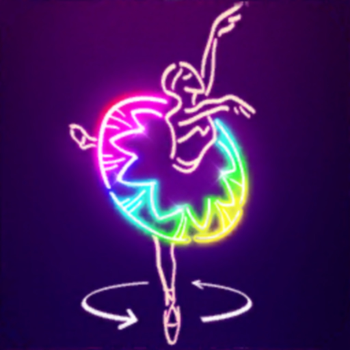 Neon Glow - 3D Color Puzzle app icon