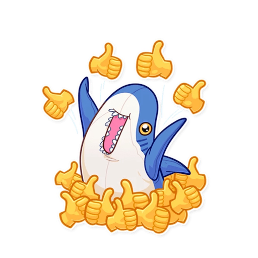 Blahaj Shark app icon