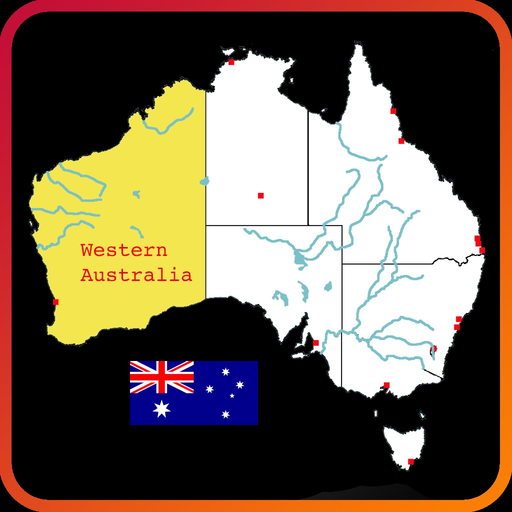 Geography of Australia app icon