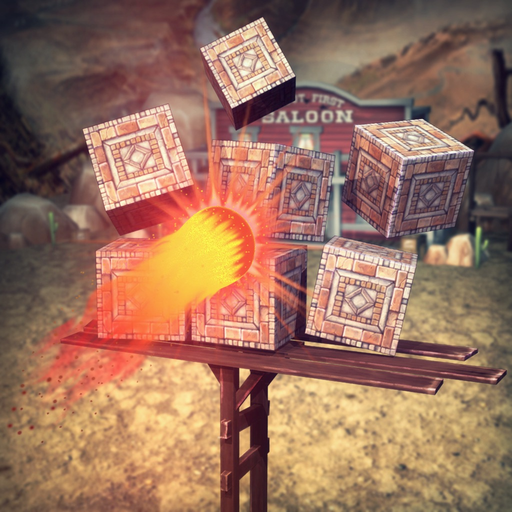 Knock down with Fire Balls app icon