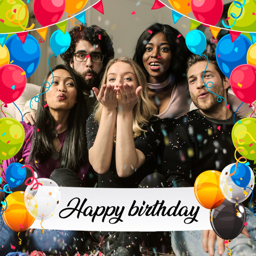 Happy Birthday - Video Maker app icon