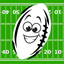 Football Emojis - Touchdown icon