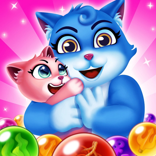 Cat Pop Island: Bubble Shooter app icon