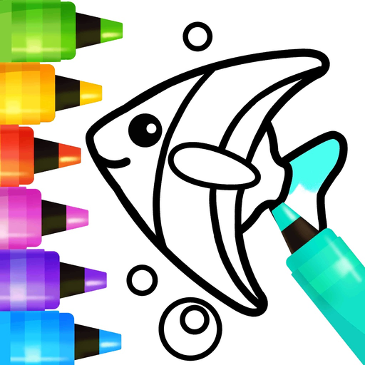 Coloring Book: Kids Games app icon