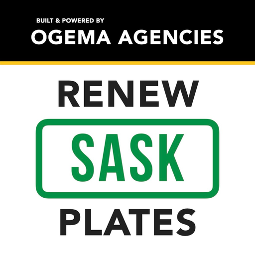 Renew Sask Plates app icon