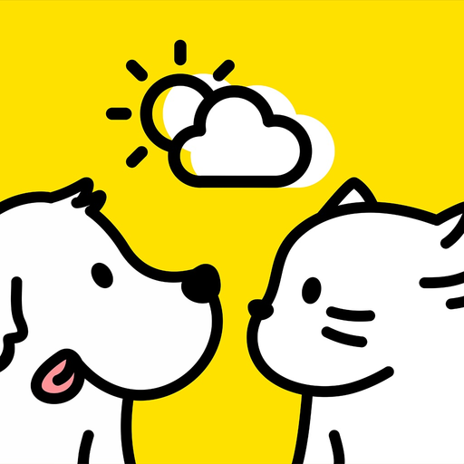 Cats & Dogs Weather app icon