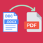 Convert DOC/DOCX to PDF icon