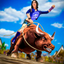 Western Cowboy Bull Rider 2021 icon