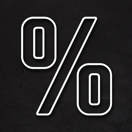 Percent Calculator easy app icon