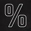 Percent Calculator easy icon