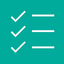 Groceries shopping list icon