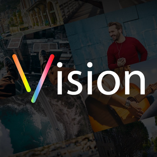Vision player app icon