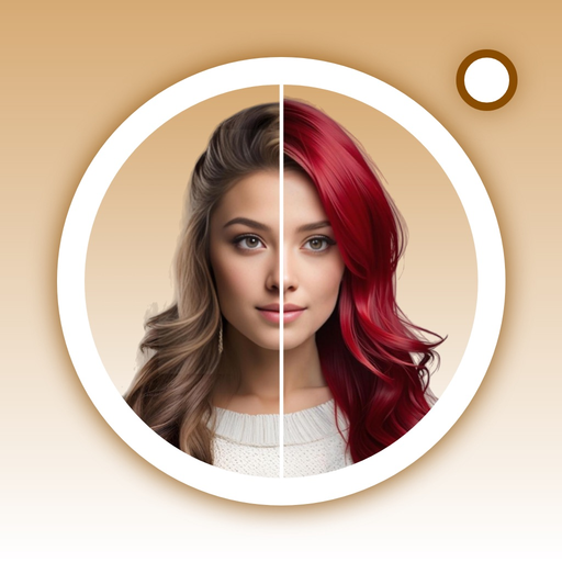 Hair Color Changer >>>> app icon