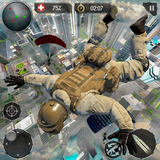 Real Commando Fire Ops Mission app icon