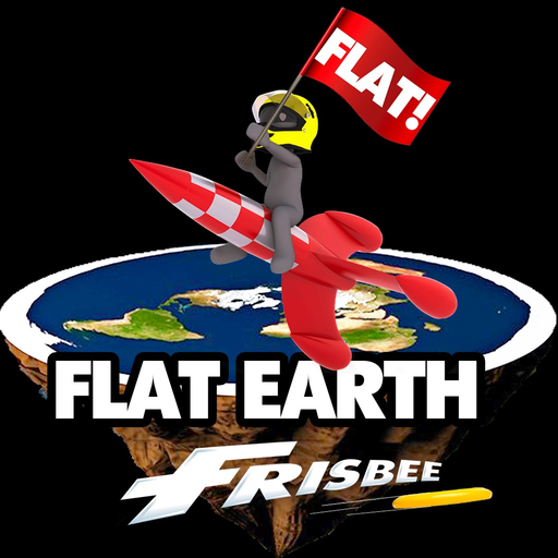 Flat Earth Frisbee app icon