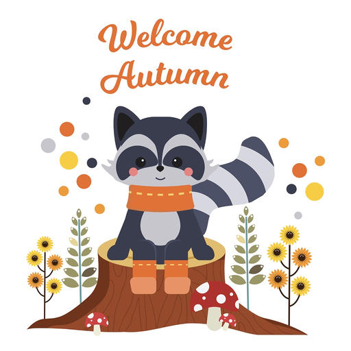 Autumn - Greetings with Animal app icon