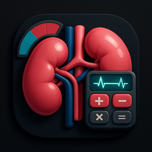 eGFR & Creatinine Calc app icon