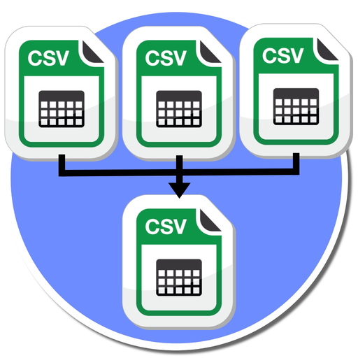 CSV Merger app icon