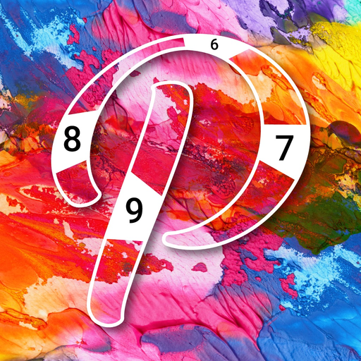 Oil Paint Art Color By Numbers app icon