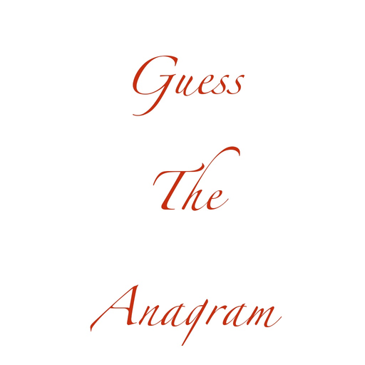 Guess The Anagram app icon