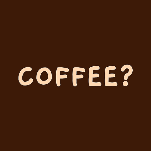 Coffeeholic Stickers app icon