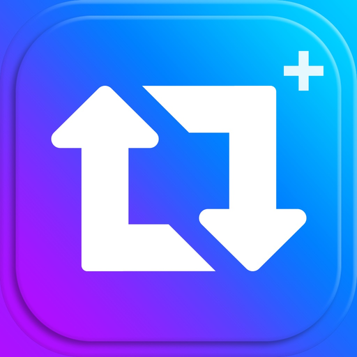 Repost+ for Instagram . app icon