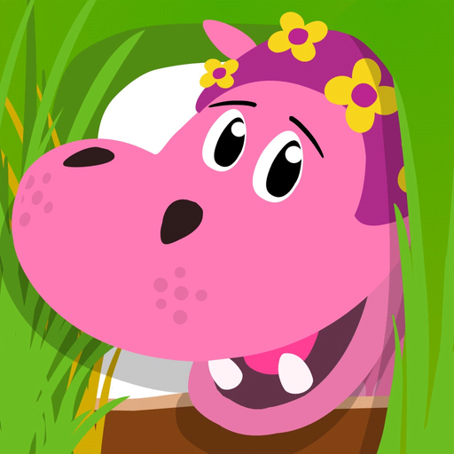 Pinky the Hippo: In the Wild app icon