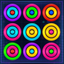 Ring Color Puzzle Match 3 Game icon