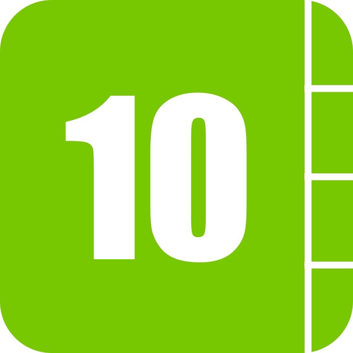 Dígitos 10 app icon