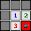 Minesweeper in the dark icon